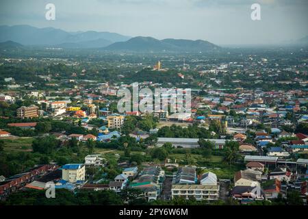 BLICK AUF THAILAND PRACHUAP HUA HIN Stockfoto