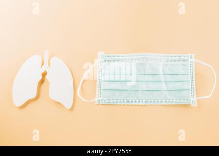 Lungenkrebsbewusstsein Stockfoto