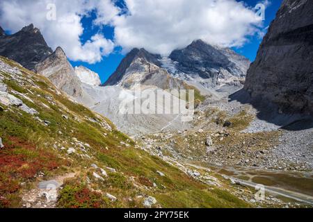 Kuhsee, Lac des Vaches, im Vanoise Nationalpark, Frankreich Stockfoto