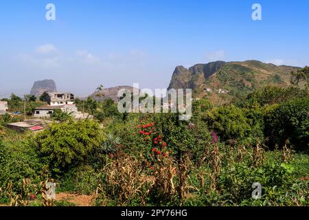 Cabo Verde, Santiago - Rui Vaz Stockfoto