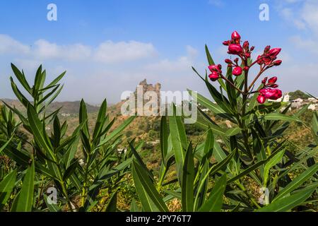 Cabo Verde, Santiago - Picos Stockfoto