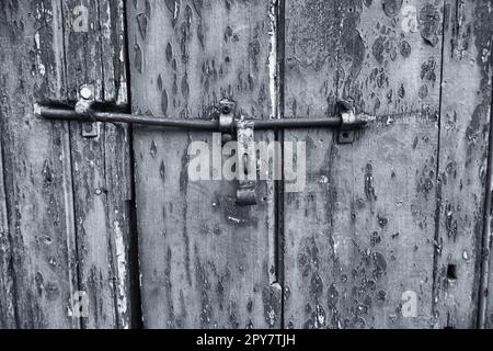 Alte Holztür Stockfoto