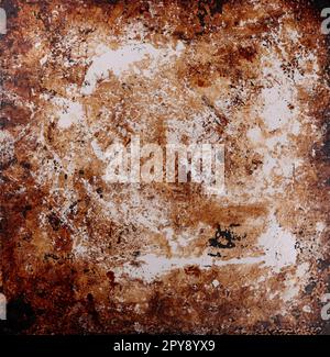 Grunge-braune Hintergrundtextur Stockfoto