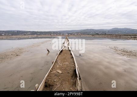 Secovlje Salzpfanne, Slowenien Stockfoto