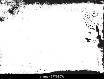 Vektor Der Hintergrundtextur Für Zerkratzten Grunge. Staub-Overlay-DISTRESS-Effekt mit körnigem Grungy-Effekt und dekorativem Rauscheffekt. Vektor Des Verdeckten Hintergrunds Stock Vektor