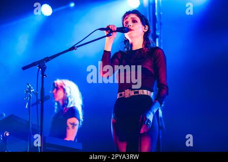 Mailand, Italien. 20. April 2023. Birdy tritt am 20. April 2023 live im Fabrique in Mailand auf (Foto von Alessandro Bremec/NurPhoto). Kredit: NurPhoto SRL/Alamy Live News Stockfoto