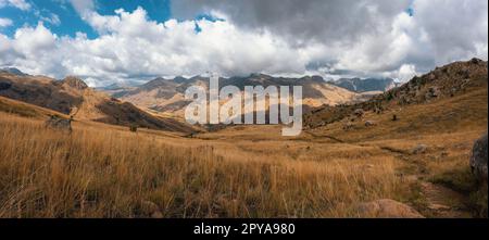 Andringitra-Nationalpark, Berglandschaft, Madagaskar Wildnis Landschaft Stockfoto