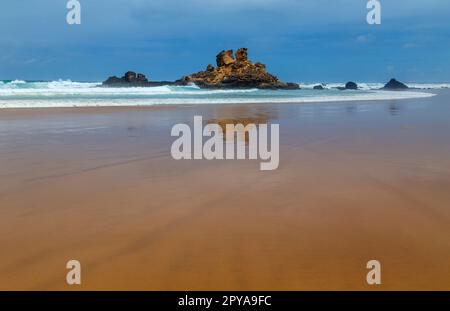 Schöner Strand in Alentejo Stockfoto