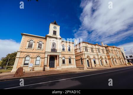 Historisches Rathaus in Mount Gambier in Südaustralien in Australien Stockfoto