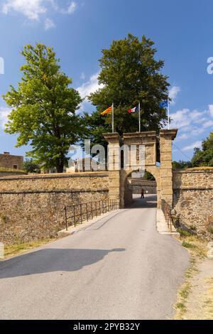 La Citadelle de Mont-Louis, Frankreich Stockfoto