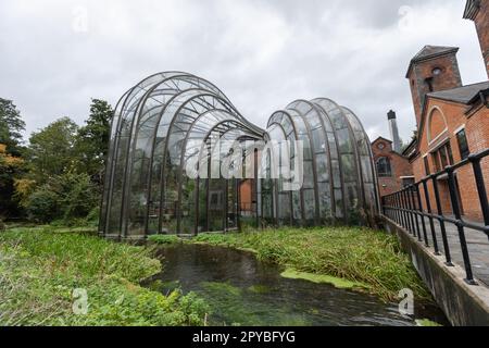 Bombay Sapphire Distillery am 27. Oktober 2022 in Laverstoke Mill, London Road, Laverstoke, Hampshire, England. Kredit: SMP News Stockfoto