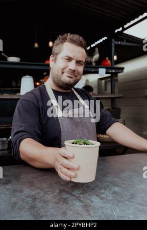 Seafood Chowder im Hidden Hut am 30. Oktober 2022 in Porthcurnick Beach, Cornwall, England. Kredit: SMP News Stockfoto