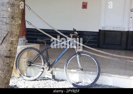 altes Fahrrad Stockfoto