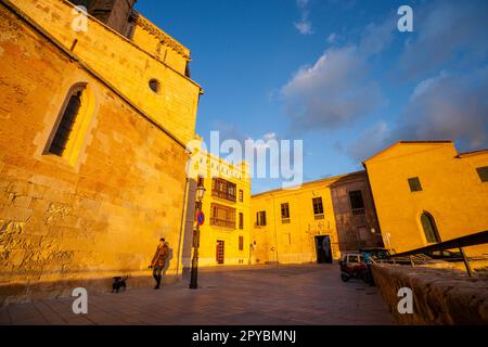 Kann Espanya, Plaza Mirador, Obra de Fray Santiago Cuñado ein finales Del Siglo XIX, Neogótico, Mallorca, Islas Baleares, España. Stockfoto