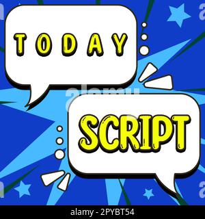 Textbeschriftung für Skript. Internetkonzept-Handschrift im Unterschied zu gedruckten Spielfiguren Stockfoto