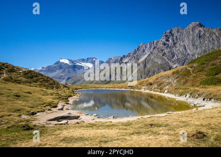 See des Nagels, Lac du Clou, in Pralognan, französische alpen Stockfoto