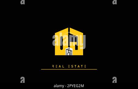 Real Estate Briefes Modern Creative Logo OJ , JO Stock Vektor