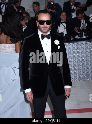 3. Mai 2023, New York, New York, USA: Tom Ford nimmt an der 2023 Met Gala Teil und feiert Karl Lagerfeld: A Line of Beauty im Metropolitan Museum of Art in New York. (Kreditbild: © Photo Image Press via ZUMA Press Wire) NUR ZUR REDAKTIONELLEN VERWENDUNG! Nicht für den kommerziellen GEBRAUCH! Stockfoto