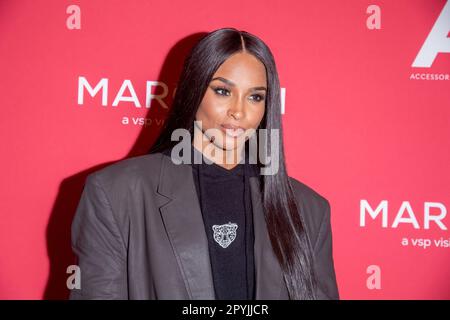 New York, Usa. 03. Mai 2023. NEW YORK, NEW YORK - 03. MAI: Ciara nimmt am 03. Mai 2023 in New York City an den Accessoires Council 27. Annual ACE Awards auf der Cipriani 42. Street Teil. Kredit: Ron Adar/Alamy Live News Stockfoto