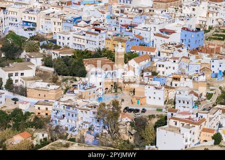 Alcazaba (Kasbah), construida por Muley Ismail ein finales Del Siglo XVII, Chefchauen, --Chauen, Marruecos, Norte de Afrika, continente Africano Stockfoto