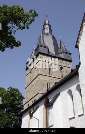 Propsteikirche in Brilon Stockfoto