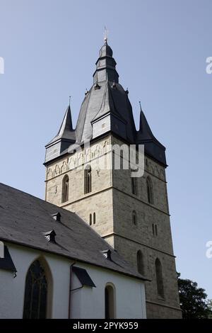 Propsteikirche in Brilon Stockfoto