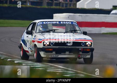 Raphael de Borman, Ford Capri III 3 Liter S, Gordon Spice Trophy, Finale für Limousinen der Gruppe 1, die in den Jahren 1970 bis 1982 Rennen, laufen mit zwei twe Stockfoto