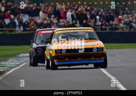 Graham Scarborough, Ford Capri III 3 Liter S, Gordon Spice Trophy, Finale für Limousinen der Gruppe 1, die in den Jahren 1970 bis 1982 Rennen, laufen mit zwei Tw Stockfoto