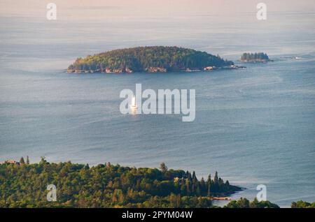 Acadia National Park in Maine Stockfoto