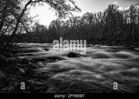 Aufnahmen aus und um Lock Tummel Stockfoto