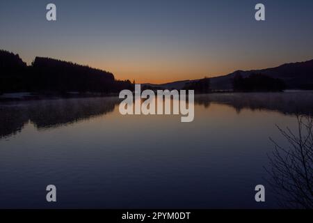 Aufnahmen aus und um Lock Tummel Stockfoto