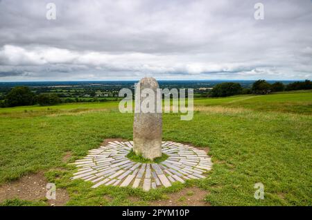 Ireland Hill of Tara Country Stockfoto