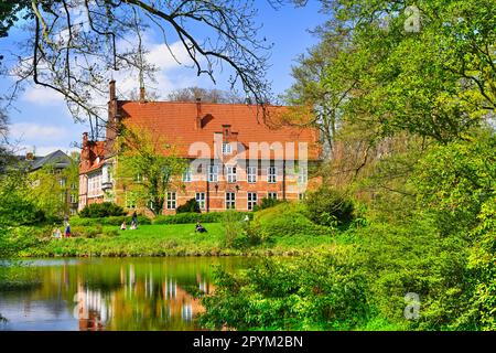 Burg Bergedorf in Hamburg Stockfoto