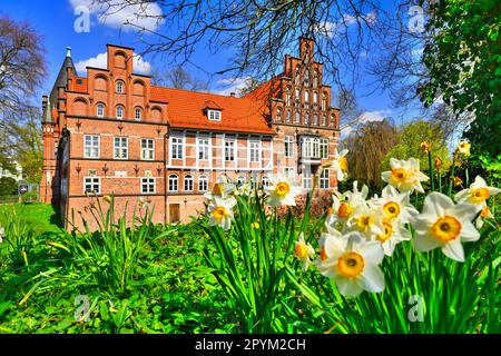 Burg Bergedorf in Hamburg Stockfoto