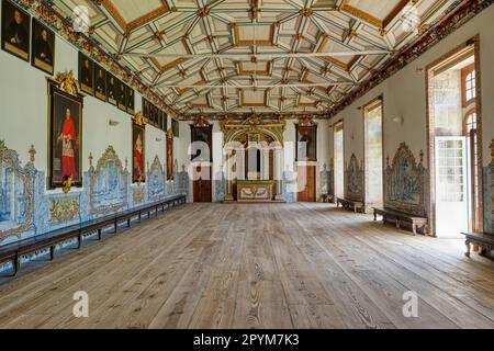 St. Martin von Tibaes Kloster, Kapitelhaus, Braga, Minho, Portugal Stockfoto