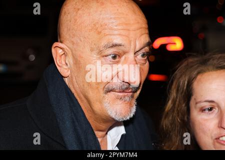 Mailand, Italien. 30. April 2023. Claudio Bisio nimmt an der Che Tempo Che Fa TV Show am 30. April 2023 in Mailand, Italien Teil (Foto: Alessandro Bremec/NurPhoto). Kredit: NurPhoto SRL/Alamy Live News Stockfoto