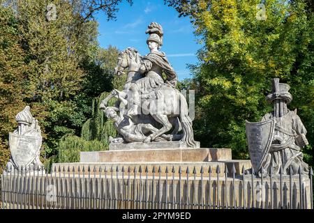 Sobieski Denkmal von Franciszek Pinck in Warschau Stockfoto