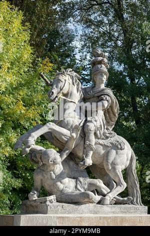 Sobieski Denkmal von Franciszek Pinck in Warschau Stockfoto