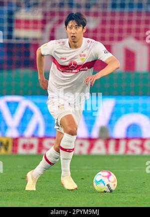 Stuttgart, Deutschland. 03. Mai 2023. Hiroki Ito, VFB 21 im Spiel VFB STUTTGART - EINTRACHT FRANKFURT 2-3 DFB-Pokal, deutscher Fußballpokal, Halbfinale am 03. Mai 2023 in Stuttgart. Season 2022/2023 Gutschein: Peter Schatz/Alamy Live News Stockfoto