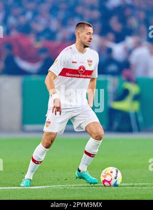 Stuttgart, Deutschland. 03. Mai 2023. Waldemar ANTON, VFB 2 im Spiel VFB STUTTGART - EINTRACHT FRANKFURT 2-3 DFB-Pokal, deutscher Fußballpokal, Halbfinale am 03. Mai 2023 in Stuttgart. Season 2022/2023 Gutschein: Peter Schatz/Alamy Live News Stockfoto