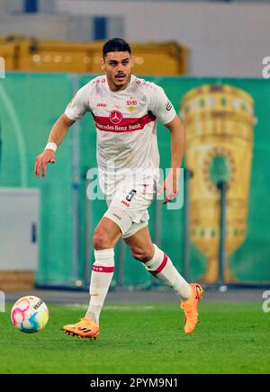Stuttgart, Deutschland. 03. Mai 2023. Konstantinos MAVROPANOS, VFB 5 im Spiel VFB STUTTGART - EINTRACHT FRANKFURT 2-3 DFB-Pokal, deutscher Fußballpokal, Halbfinale am 03. Mai 2023 in Stuttgart. Season 2022/2023 Gutschein: Peter Schatz/Alamy Live News Stockfoto