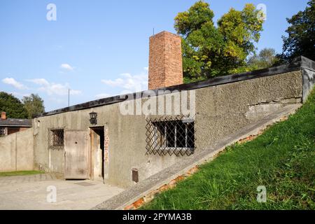 KZ Auschwitz in Oswiecim Polen Stockfoto