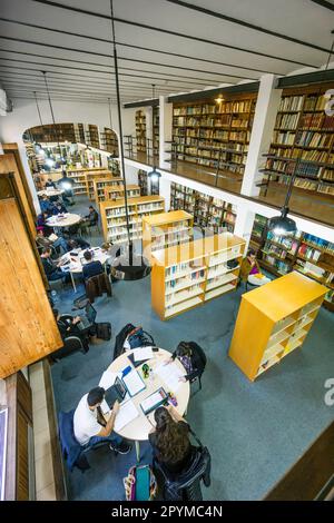 Biblioteca de Cultura Artesana, Centre Cultural la Misericòrdia, Palma de Mallorca, Mallorca, Balearen, Spanien Stockfoto