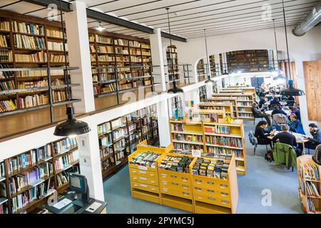 Biblioteca de Cultura Artesana, Centre Cultural la Misericòrdia, Palma de Mallorca, Mallorca, Balearen, Spanien Stockfoto