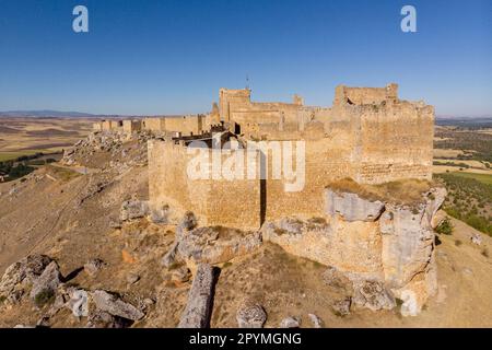 Castillo de Gormaz, Siglo X, Gormaz, Soria, Comunidad Autónoma de Castilla, Spanien, Europa Stockfoto