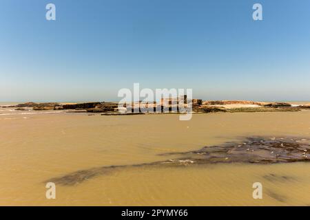 Mogador Island bei Essaouira in Marokko Stockfoto