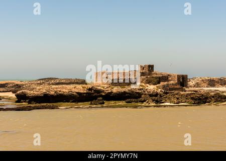 Mogador Island bei Essaouira in Marokko Stockfoto