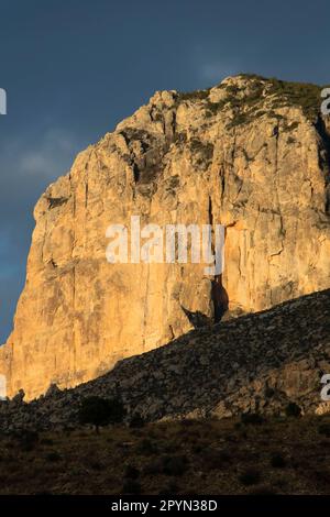 El Capitan vom Pinery Trail, Guadalupe Mountains-Nationalpark, Texas Stockfoto