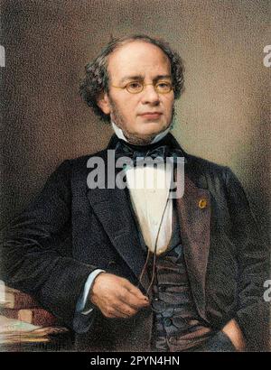 Porträt des Komponisten Jacques Fromental Halévy (1799-1862) Stockfoto