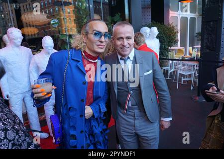 Thom Browne auf der Veranstaltung der Sarabande Foundation an der Standard High Line in New York City Stockfoto